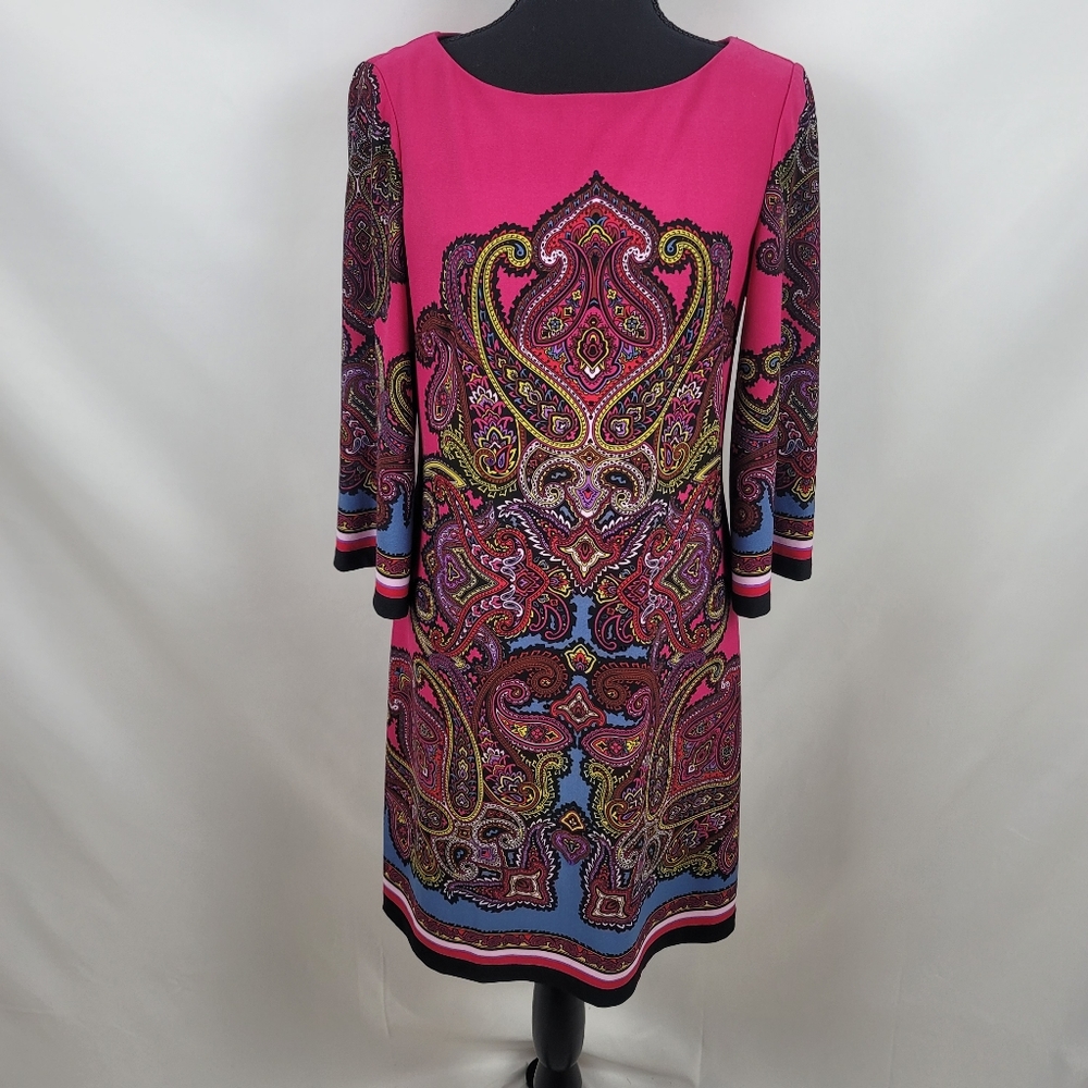 4for$25💎Muse Paisley Print Dress Sz 8